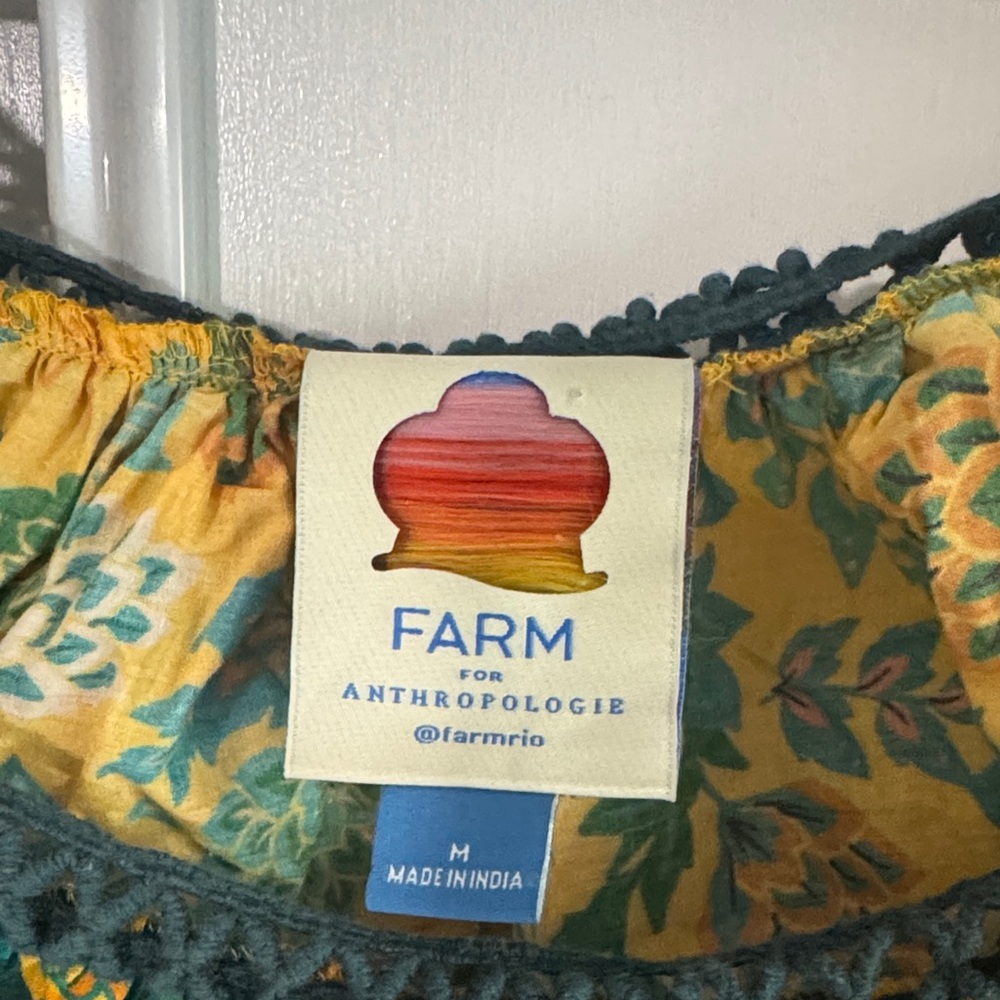 Farm for Anthropologie Multicolor Floral Blouse - Picture 4 of 8